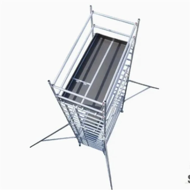 6m 11m Mobile Tower Aluminum Mobile Scaffolding for Construction factory